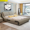 Stylish Luxurious Aesthetic Soft Leather Bed / Lixra