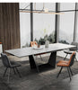 Artful Transformative Marble Dining Table Set/ Lixra