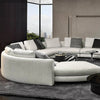 Modernized Circular Fabric Sofa Set / Lixra