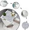  Mirrored Side Table With Diamond Detail / Lixra