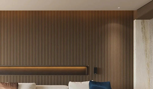 3D Slat Wood Acoustic Soundproof Wall And Ceiling Panel / Lixra