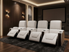 Modern Power Reclining LED Leather Sofa Set / Lixra