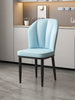 Luxurious Leather Upholstered Dining Chairs / Lixra