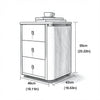Contemporary Modernistic Comfort Leather Bed