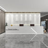 Exquisite Style Wooden Reception Desk / Lixra