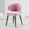 Modern Metallic Finish Leg Fabric Chair / Lixra