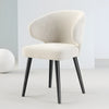Sets of 4 Wooden Finish Fabric Chairs / Lixra