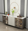 Luxe Marble-Top Buffet Table / Lixra