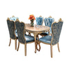 European 6-Seater Wooden Dining Table Set / Lixra
