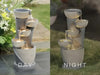Modern LED Outdoor Resin Water Fountain / Lixra