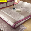 Resplendent Innovative Comfy Leather Bed / Lixra