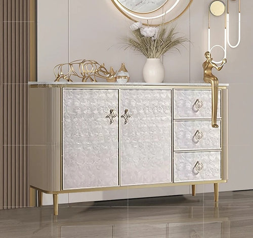 Luxurious Design Marble Storage Cabinet Buffet Table / Lixra