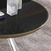 Metal Tray Style Top Coffee Table With Side Table / Lixra