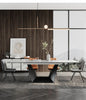 Artful Transformative Marble Dining Table Set/ Lixra