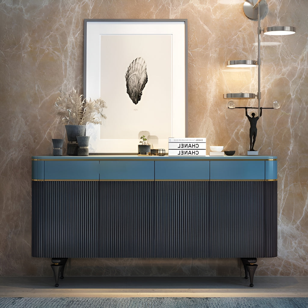 Lucid Alluring Wooden Modern Buffet Table / Lixra