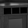 The Versatile Wooden Corner Cabinet / Lixra
