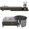 Dynamic Design Duo Retractable TV Stand And Modular Coffee Table Set / Lixra