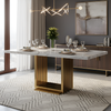 Sophisticated Designed Marble Dining Table / Lixra
