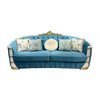 3-Piece European Classis Velvet Sofa Set / Lixra