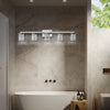5-Light Bathroom Vanity Light With Crystal Glass Shade / Lixra