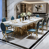 Modern Marble Dining Table Set / Lixra