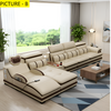 Astounding Modern Multi-functional Leather Sectional Sofa / Lixra