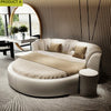 Sensory Bliss Skin-Friendly Round Leather Bed/ Lixra