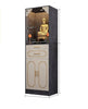 Golden Glow White Wooden Cabinet With Elegant Accents / Lixra