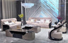 Luxurious Button-Tufted Design Full Leather Sofa Collection / Lixra