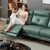 Modern Leather Tufted Designed Household Recliner Sofa / Lixra