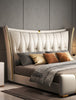 Luxurious Modern Design King Size Leather Bed / Lixra