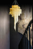 Asymmetric LED Chandelier With Aluminum Chains/ LIxra