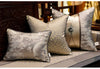 Shiny Silver And Purple Pillow Cover / Lixra