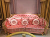 Salmon Rose European Style Wooden 3-2-1 Sofa Set /Lixra