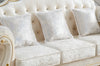 Liville European Velvet Fabric Tufted Sofa Set / Lixra