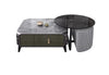 Dynamic Design Duo Retractable TV Stand And Modular Coffee Table Set / Lixra