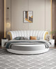 Personalized Leather Round Bed / Lixra