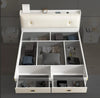 Modern Bedroom Trio Storage Bed, Combined Wardrobe, And Stylish Dresser Set / Lixra