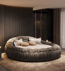 Italian Style Cloud-Like Comfort Velvet Round Bed/ Lixra
