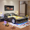 Modern LED Car-Shaped Kids Bed / Lixra