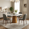 Minimalistic Dining Table With Lazy-Susan / Lixra