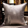 Shiny Silver And Purple Pillow Cover / Lixra