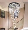 Long Leaf Shaped Modern Glass Chandelier LED Lights  / Lixra