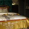 Luxurious Embroidered 100% Cotton Fabric Bedding Sets / Lixra