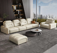 Ultimate Relaxation Italian Style Leather Sofa/ Lixra