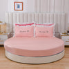Round Cotton Soft Bedsheets Set / Lixra