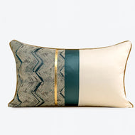 Luxurious Jacquard Fabric Rectangular Pillowcase / Lixra