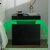 Modern LED Light Stand With Multi-Color Lighting And Storage / Lixra