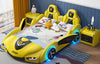 Multifunctional Sports Car-Shaped Kids Bed / Lixra