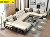 Modern Distinctive Comfy Leather Aesthetic Sectional Sofa / Lixra